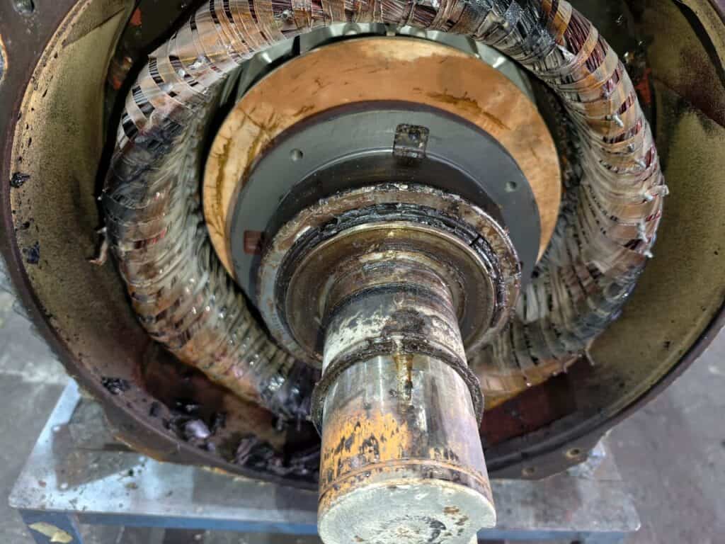 Motor overheating